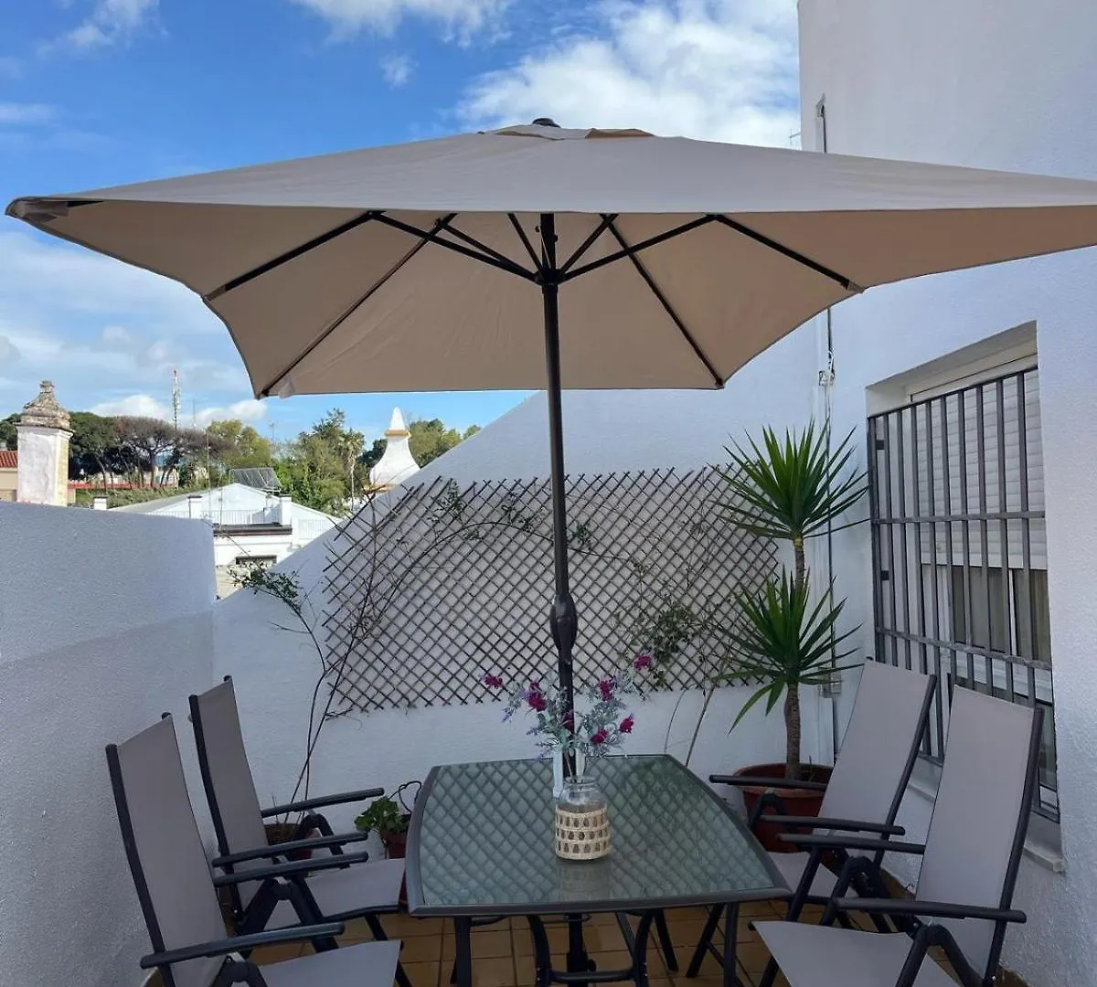 公寓 桑卢卡尔-德巴拉梅达Atico De Marta, Pleno Centro-Terraza 34M2公寓